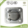 Steel Square Recessed Pan Fitting With D Ring